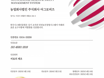 Safety and Health Management System (ISO4500)